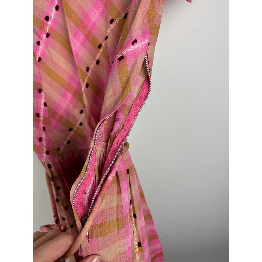 Vintage Pink "Paintset" Valentine's Day Dress S - Picture 7 of 7